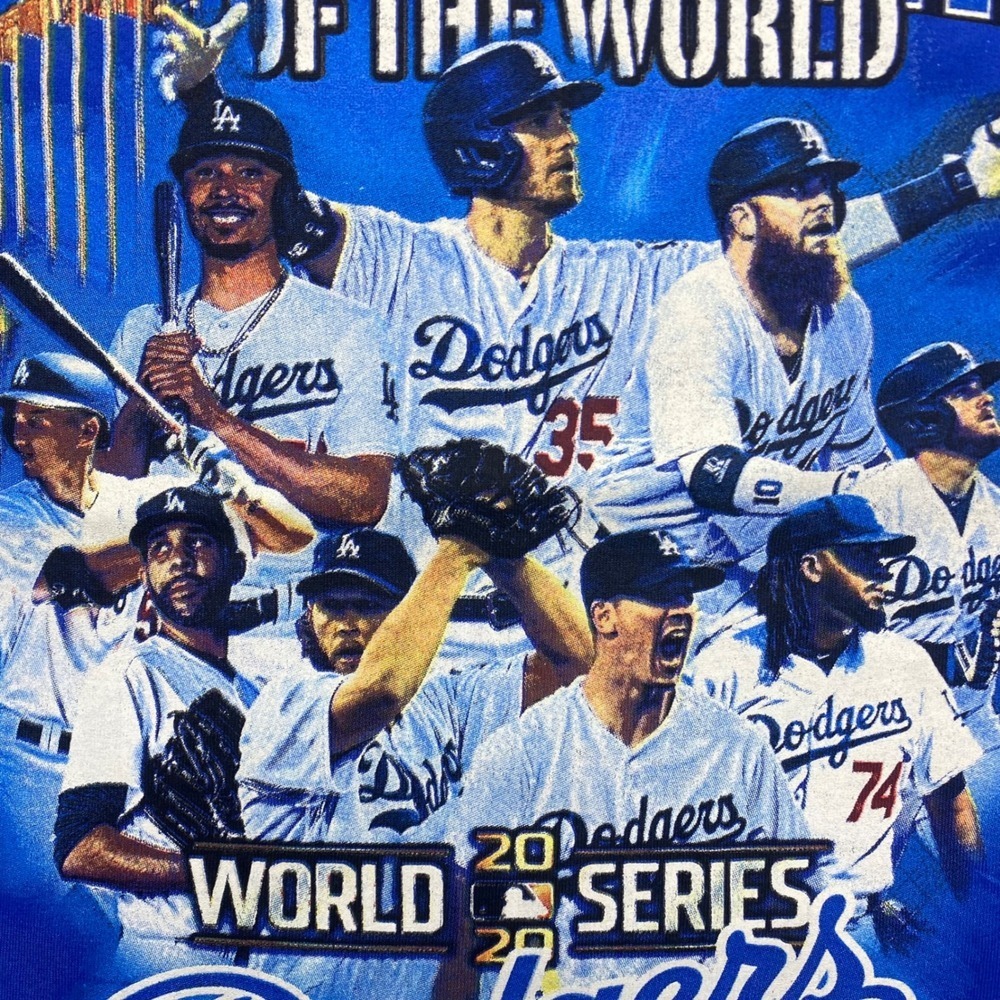 2020 LA Dodgers World Series champions shirt - Picture 4 of 6